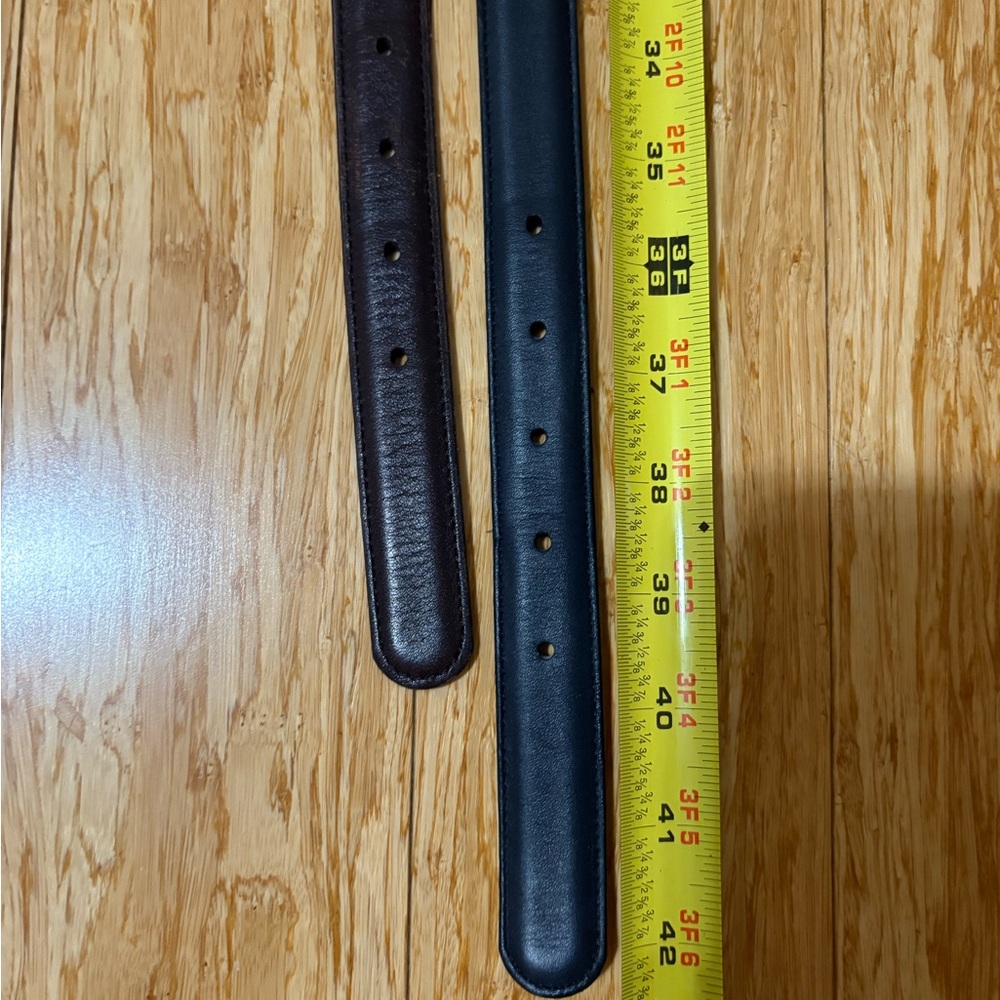 Coach Brown Leather Belts - Picture 5 of 6